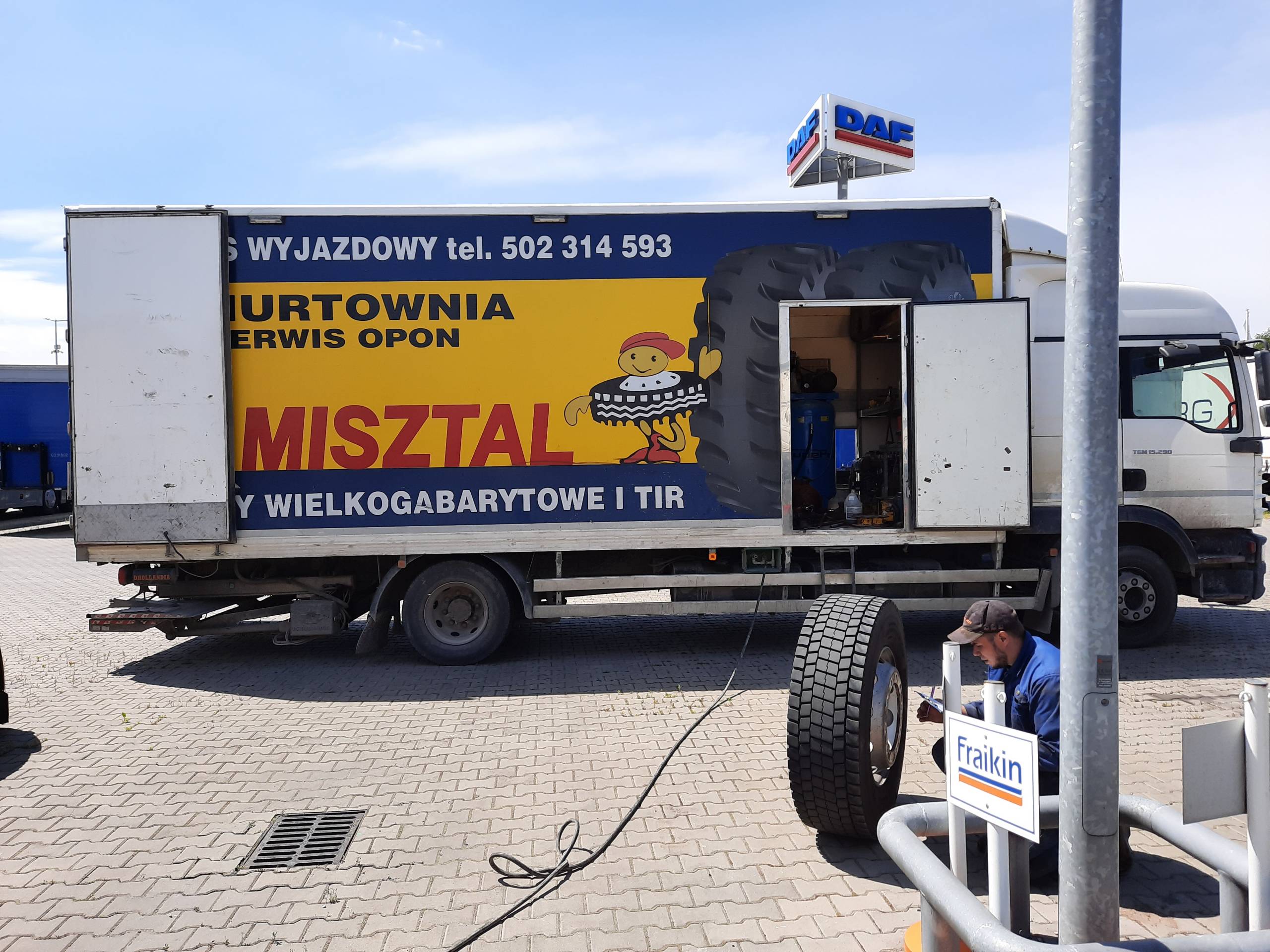 Wymiana opon, ogumienia na Śląsku Misztal